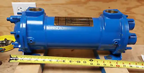 ITT 5-145-05-014-017 Heat Exchanger 5 Dia. 2 Pass 14 Tube Length ~