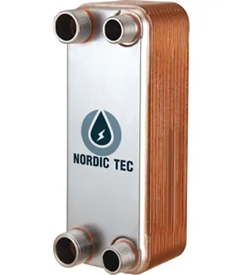 Steel Plate heat Exchanger NORDIC TEC Ba-60-30 330kW / EUROPEAN PRODUCT QUALITY