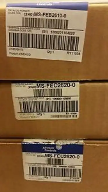 NOUVEAU Kit Johnson Controls MS-FEU2620-0 INSIDE MS-FEC2620-0 ET MS-FEB2610-0