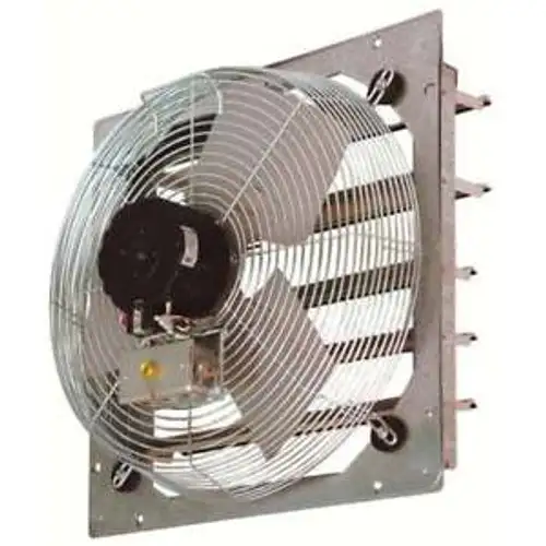 Continental Fan Manufacturing SEF-20 1/4 Horse Power 2925 CFM 20 Inch Shutter-Mo
