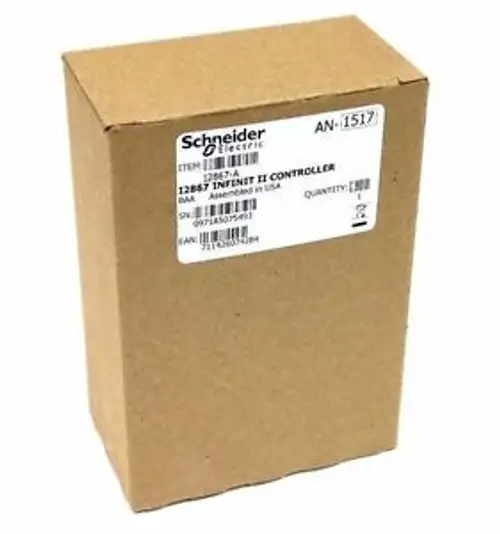 SCHNEIDER/ANDOVER CONTINUUM I2867 INFINIT II CONTROLLER I2-867 I2867-A