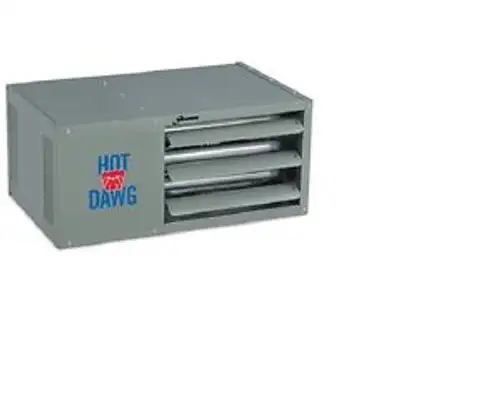Hot Dawg HD45AS Power Vented Nat Gas Fired Unit Heater 45000BTU