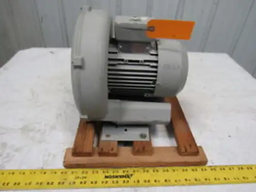 Siemens ELMO-G-2BH1 400-1AH26 Regenerative Vacuum Blower 220-275/380-480V 1.5KW