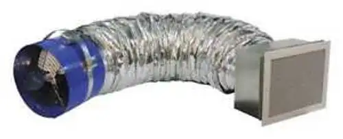 QUIETCOOL QC CL-2250 Whole House FanSteel2-Speed252W120V