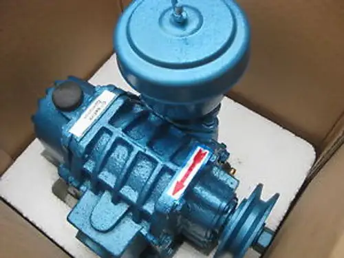 Roots Rotary Lobe Air Blower Vacuum Pump. 17Cfm 1Inch Output Mod.: Hdl-6.9/86
