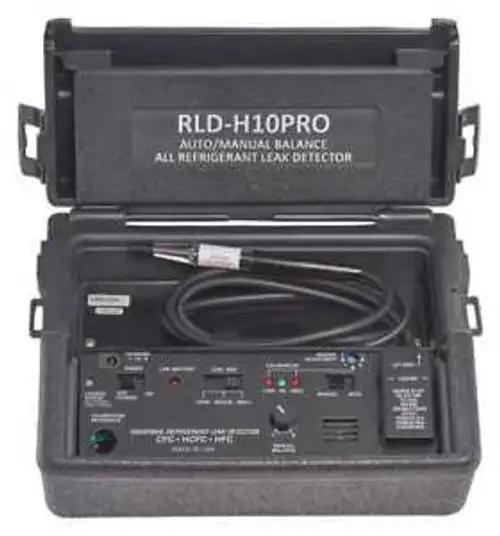 JOHNSON CONTROLS RLD-H10PRO-1 Leak DetectorRefrigerant100 to 240VAC G2095795