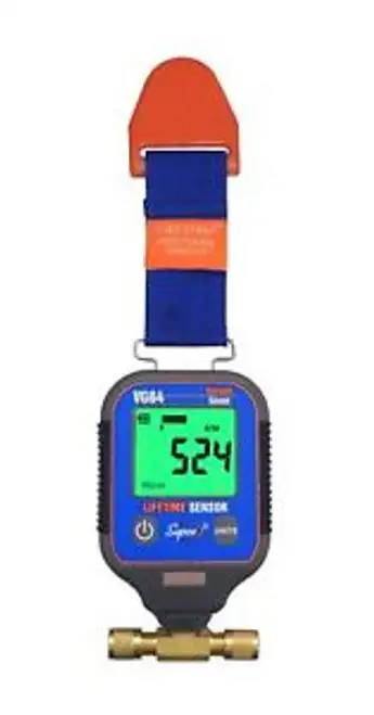 Javac Supco Vg64 Refrigerant Refrigeration Air Con Digital Vacuum Gauge Vg-64