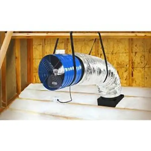 NEW QuietCool Classic Whole House Fan-Blue120V 1500 CFM