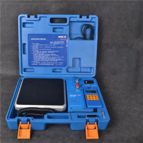 New Refrigerate Charging Scale HVAC VES-50B Electronic Balance Precision 50kg