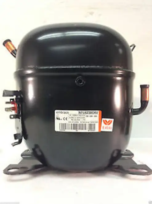 Brand Embraco NTU6238GKV RST97C1E-PFV Medium Temp 1hp Compressor 208V R404A
