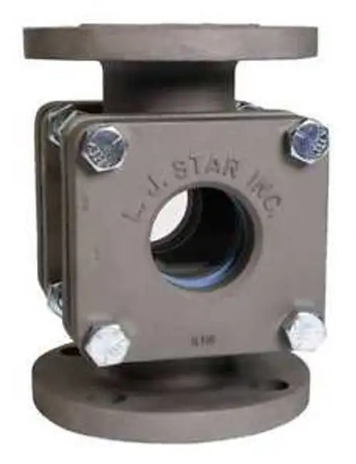 L.J. STAR 1504 SHNN1N Sight Flow Indicator SS 1/2In 150lb. FLG