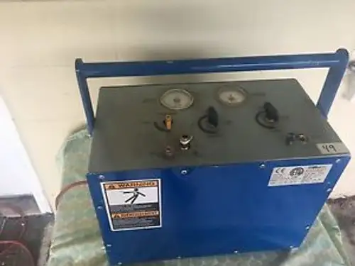 REFTEC handivac 1.5 hp oilless commercial refrigerant recovery unit RTO-500-115