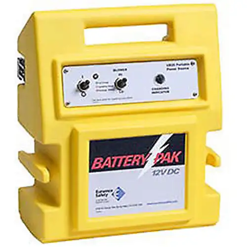 Euramco Safety BPV-12 12V Rechargeable Power Supply for 12VDC Blower