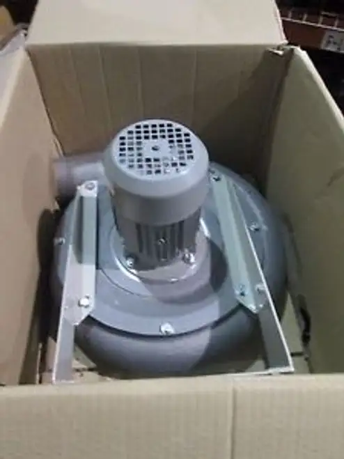 NOB DELTA NEU SUPER COBRA RADIAL BLOWER W/ SIEMENS 1LA7073-2AA11 0.75 HP MOTOR
