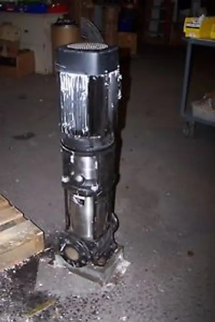 GRUNDFOS 7.5 HP VERTICL PUMP 2-1/2 PORT CR10-08-A-GJ-A-E-HQQE 53.27 GPM