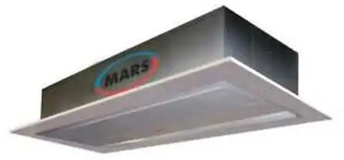 Mars Air Doors Ph1042-1Ua-Pw Recessed Air Curtain2925 Fpm26 In. D G9965155