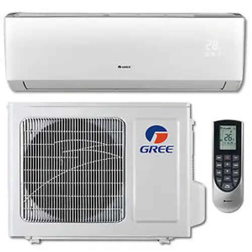 Gree VIREO 12000BTU Ductless Mini Split System & 25 Lineset VIR12HP230V1B 230v