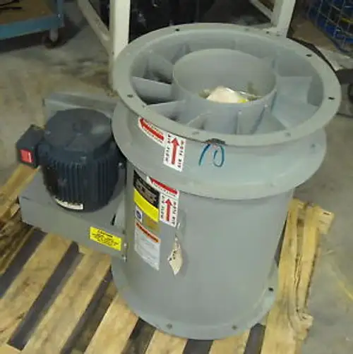 AEROVENT BELT DRIVEN VANEAXIAL FAN 18T734-VTBD-1766-1 1/2