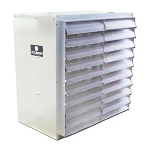 Schaefer 485B1 18600 CFM 1 HP 48-Inch Belt Drive Exhaust Fan in Housing