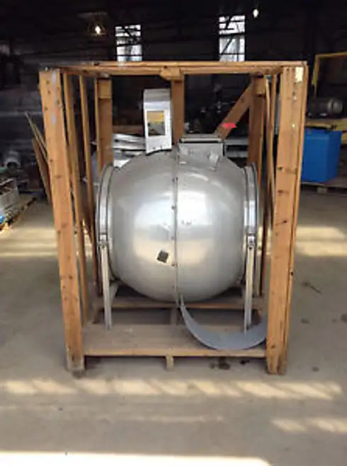 Loren Cook 20-CVB Centri-Vane Al Direct Drive Inline Duct Fan 984FRPM 5HP