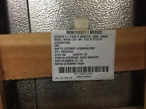 Overstock Krack Evaporator Kr44A-232-Bb 23200Btu 115/1 Air Defrost
