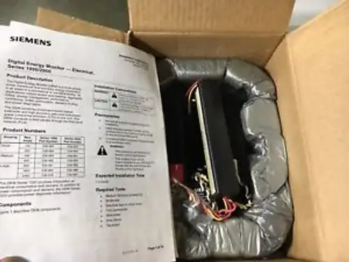 SIEMENS 538-987 2400 AMP MONITOR ENERGETICO DIGITALE