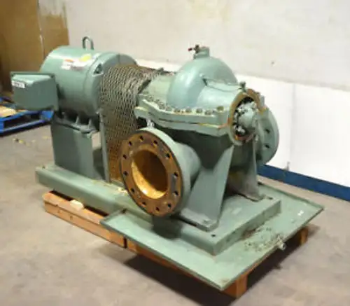 Taco TA2530 Horizontal Split Case 10x10 Water Pump w/40Hp Lincoln Motor