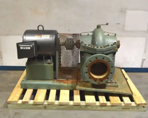 Taco TA2530 40hp Horizontal Split Case 10x10 Water Pump 3000-GPM Lincoln Motor