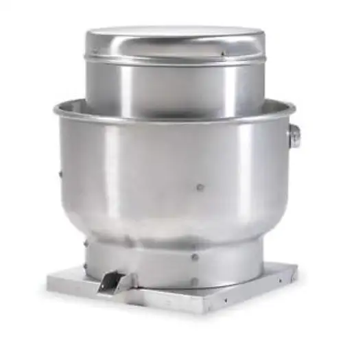 DAYTON 1-1/2 HP BELT DRIVEN UPBLAST EXHAUST VENTILATOR/W MOTOR 115-208-230/60/1