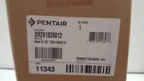 Pentair ClimaGuard XR29-18 Heat Exchanger XR291826012