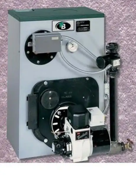 Peerless WBV-03-WPCT Hot Water Boiler w/ Beckett Oil Burner 119K BTUH 86.2% AFUE
