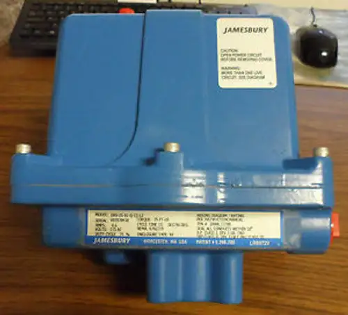 JAMESBURY METSO 115VAC ACTUATOR 25FT-LB J2000 I2700 ERV-25-01-Q-CS-L2