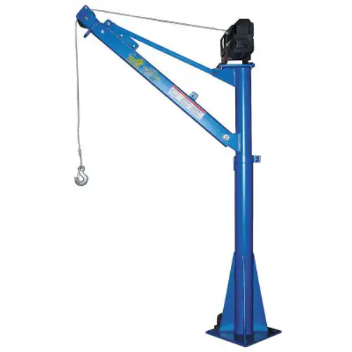 DC Powered Pickup Trailer & Truck Jib Crane WTJ-E-15-3-DC 1500 Lb.