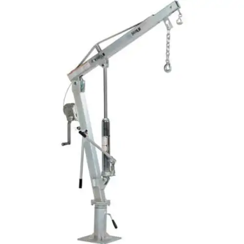Galvanized Steel Winch Operated Pickup Truck Jib Crane WTJ-4-G 2000 Lb.
