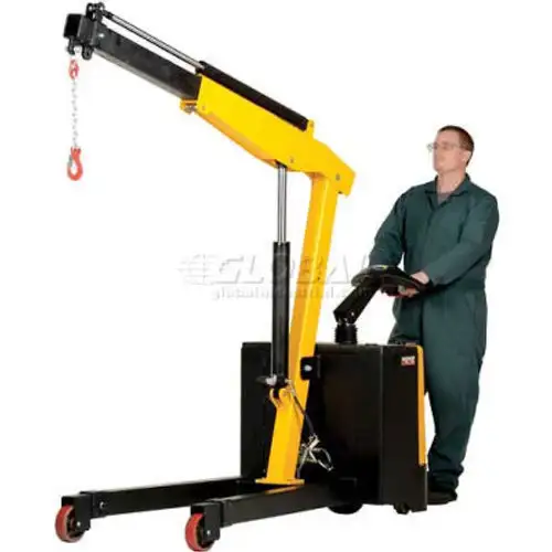 Electric Powered Lift & Drive Floor Crane EPFC-25 2500 Lb. Capacity