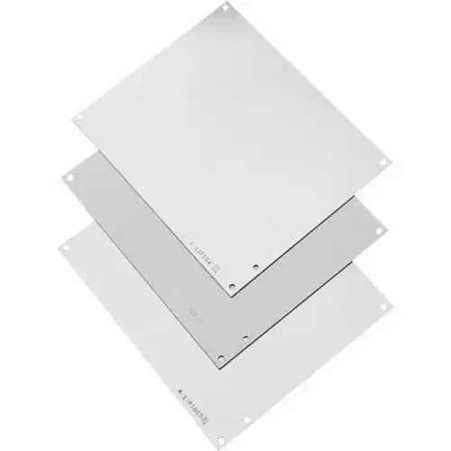 Hoffman A30P24 Medium Type 3R Hinged-Cover Panel Enclosure 21" x 27" Fits 24" x 30" White
