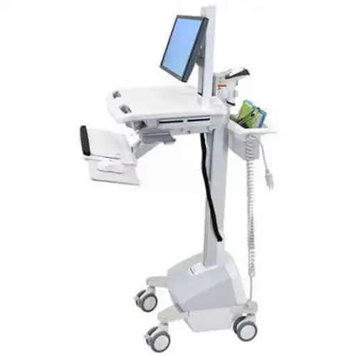 Ergotron ¬Æ SV42-6302-1 StyleView ¬Æ Medical Cart with LCD Pivot LiFe Powered
