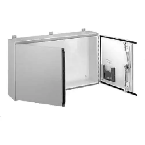 Hoffman A244208WFLP Two Door Wall-Mtg Type 12 Encl 24.00x42.00x8.00 Steel/paint