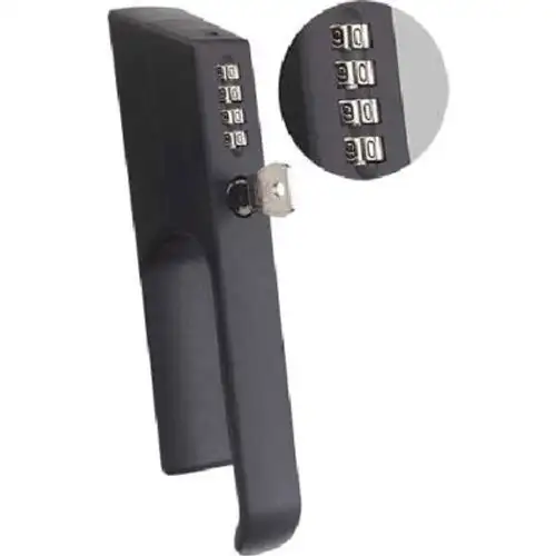 Hoffman NCLH L-Handle Combination Lock Net Series 7.50x1.38x2.50 Composite