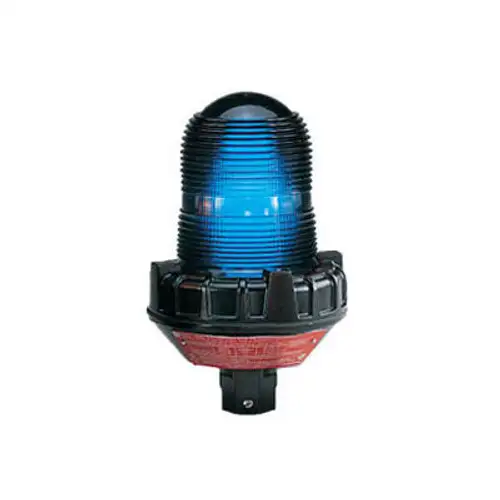 Federal Signal 191Xl-120-240B Flashing Light Led 120-240Vac Hazardous Location Blue