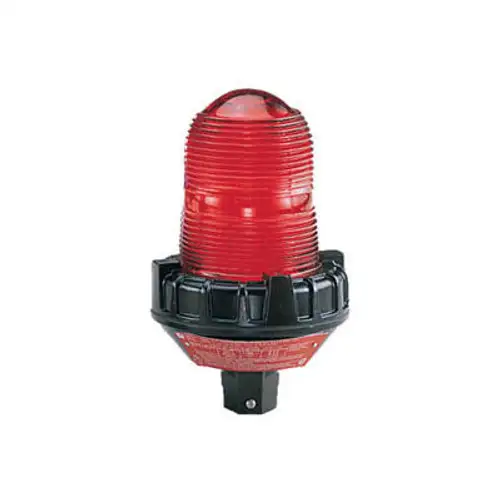 Federal Signal 191Xl-120-240R Flashing Light Led 120-240Vac Hazard Location Red