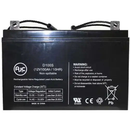 Ajc- Panasonic Lc-A12100Ap 12V 100Ah Wheelchair Battery