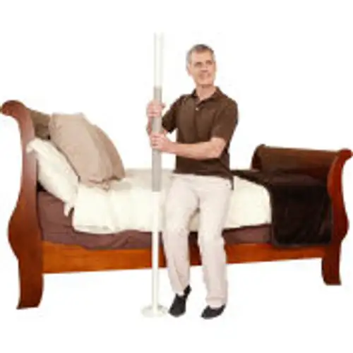 Stander-1150-W Security Pole White