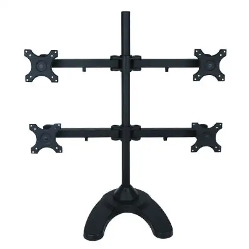 Tygerclaw Lcd6004 Quad-Arm Desk Monitor Mount Black