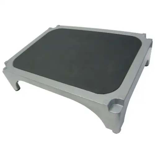 Imperial Surgical ¬Æ OR-36363 Aluminum Stackable Step Stool with Black Mat - Pkg 4