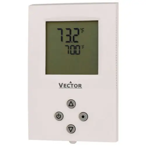 Vector Controls Controllore HVAC universale TCI-W22-U-H-24 Montaggio a parete 7 giorni programmabile 24V AC