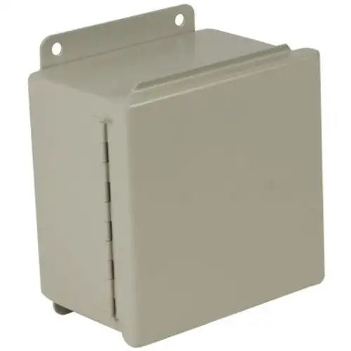 Hubbell-Wiegmann B121005CH JIC Continuous Hinge Enclosure 12"L x 10"W x 5"H NEMA 12 Steel