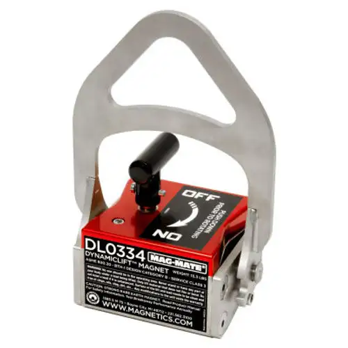 MAG-MATEA¬Æ DynamicLift-DL0334 Manual Lifting Magnet 334 Lbs. Capacity