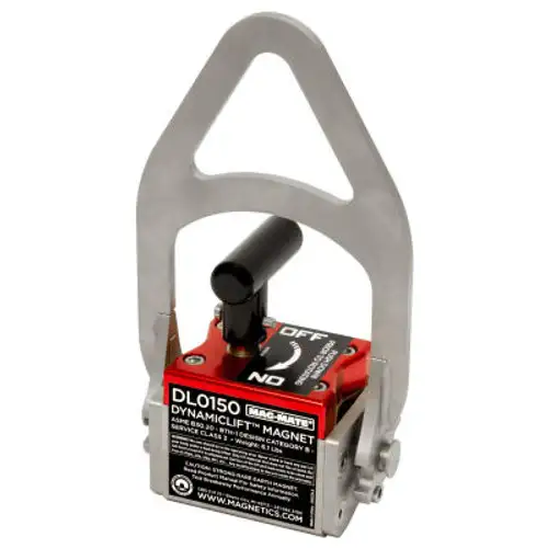 MAG-MATEA¬Æ DynamicLift-DL0150 Manual Lifting Magnet 150 Lbs. Capacity