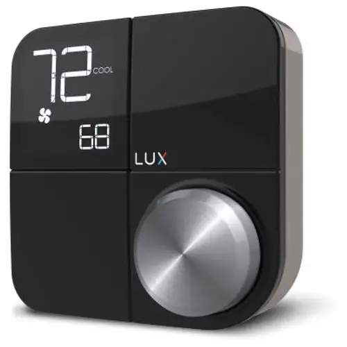 Lux Kono Wi-Fi Smart Thermostat Black PEKN-S-B1-B04 - Pkg 4